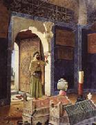 Osman Hamdy Bey, Old Man before Children's Tombs